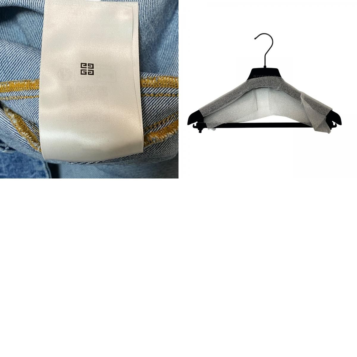 新品同様 ジバンシー GIVENCHY レディース ウォッシュド デニム ミニ  