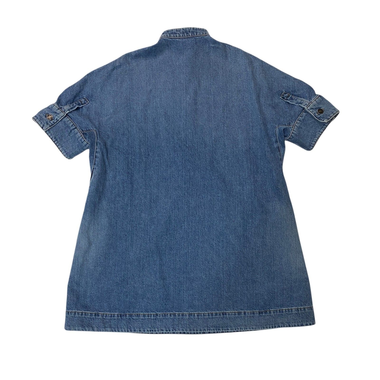 新品同様 ジバンシー GIVENCHY レディース ウォッシュド デニム ミニ  