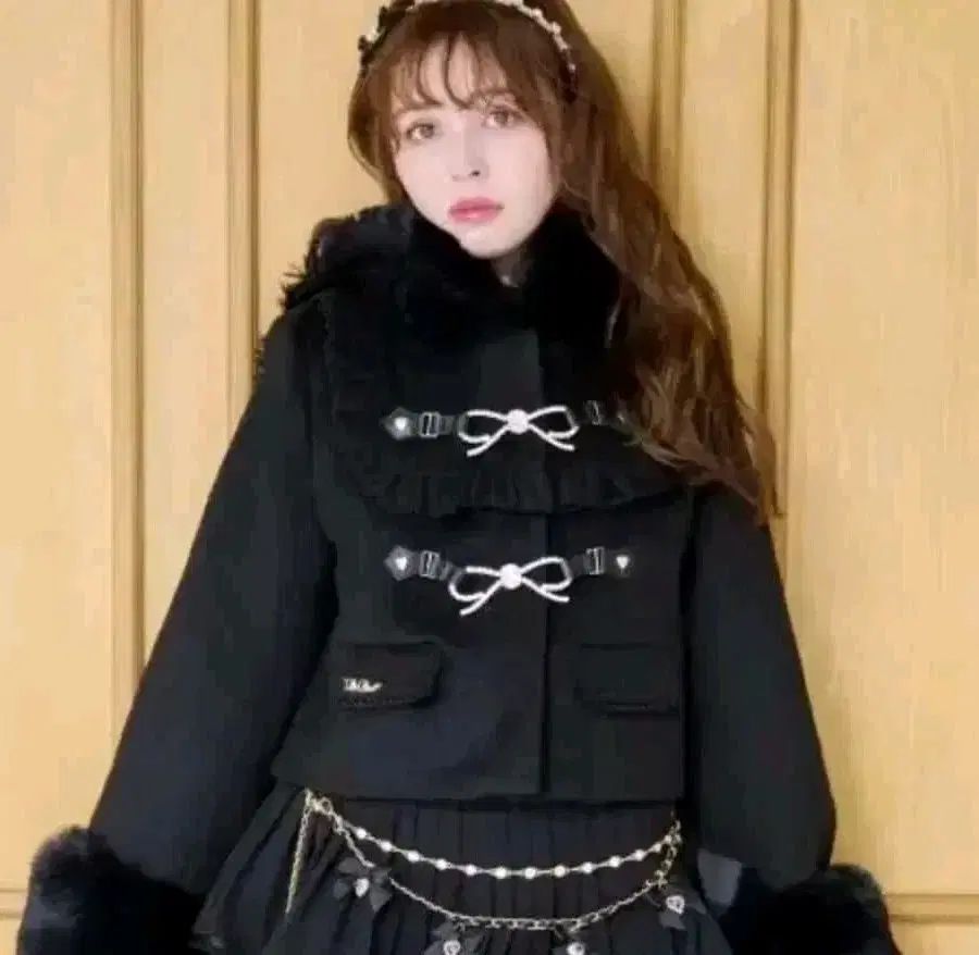 リズリサ ショートコート ブラック - メルカリ