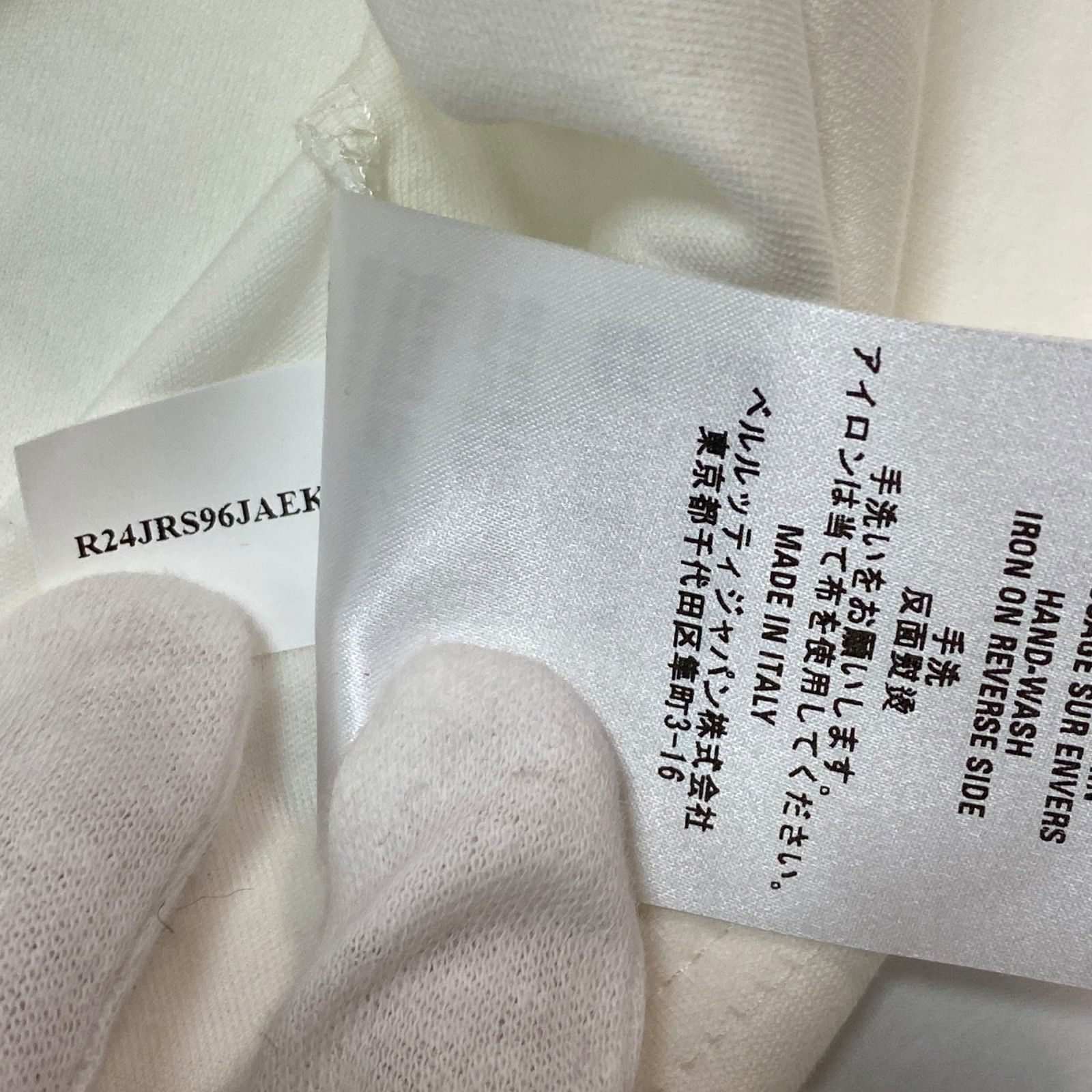 ベルルッティ Berluti メンズ カットソー クルーネック エンブロイ 