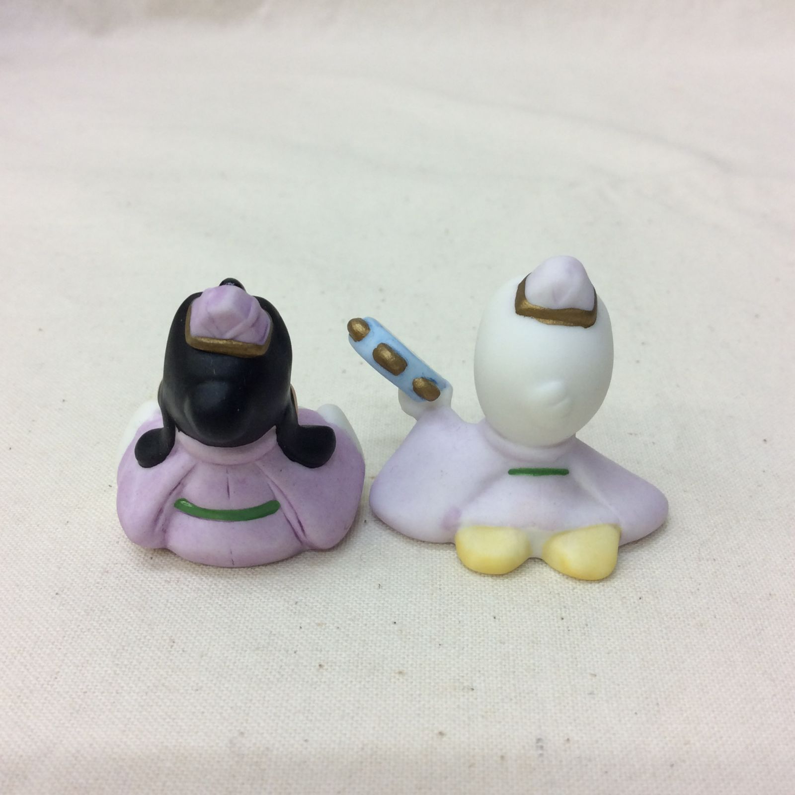 状態良好品】Disney ひな人形セット 3段 ベビーシリーズ ひな祭り 陶器