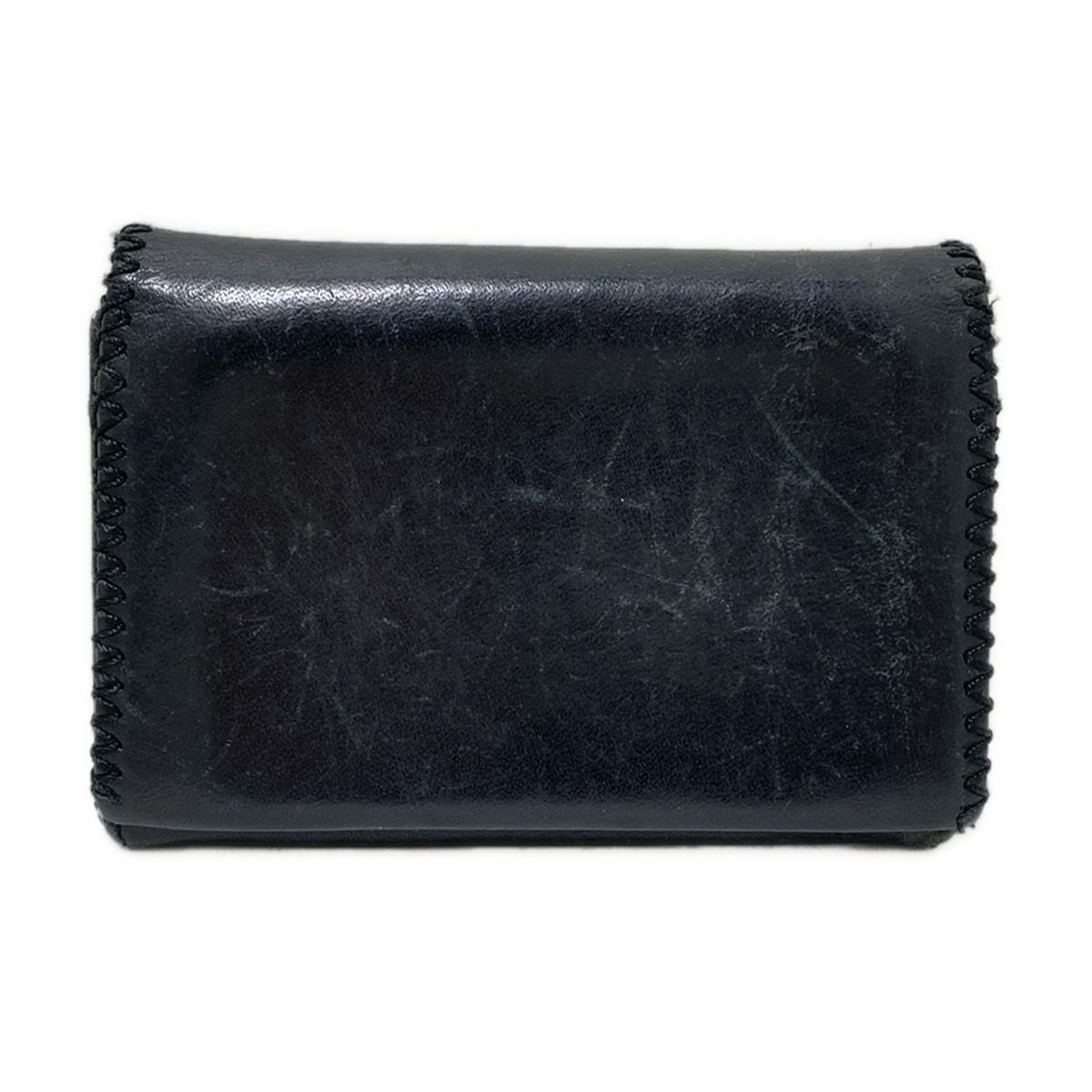 【未使用】Paul Smith 名刺入れ 黒 レザー 純正紙袋付き】【名入れ無料】ポールスミス Paul Smith カードケース