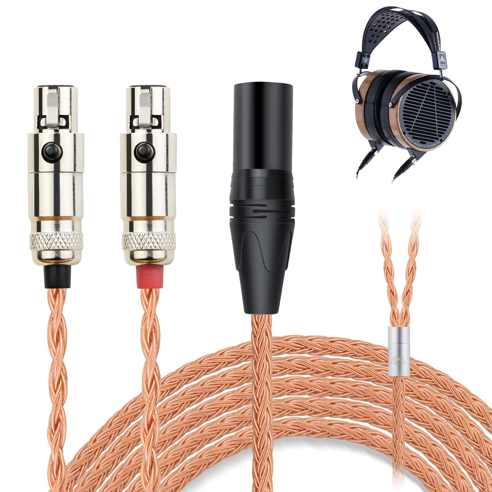 Audeze LCD-X 2021 ヘッドホン プレミアムケーブルセット 楽天市場