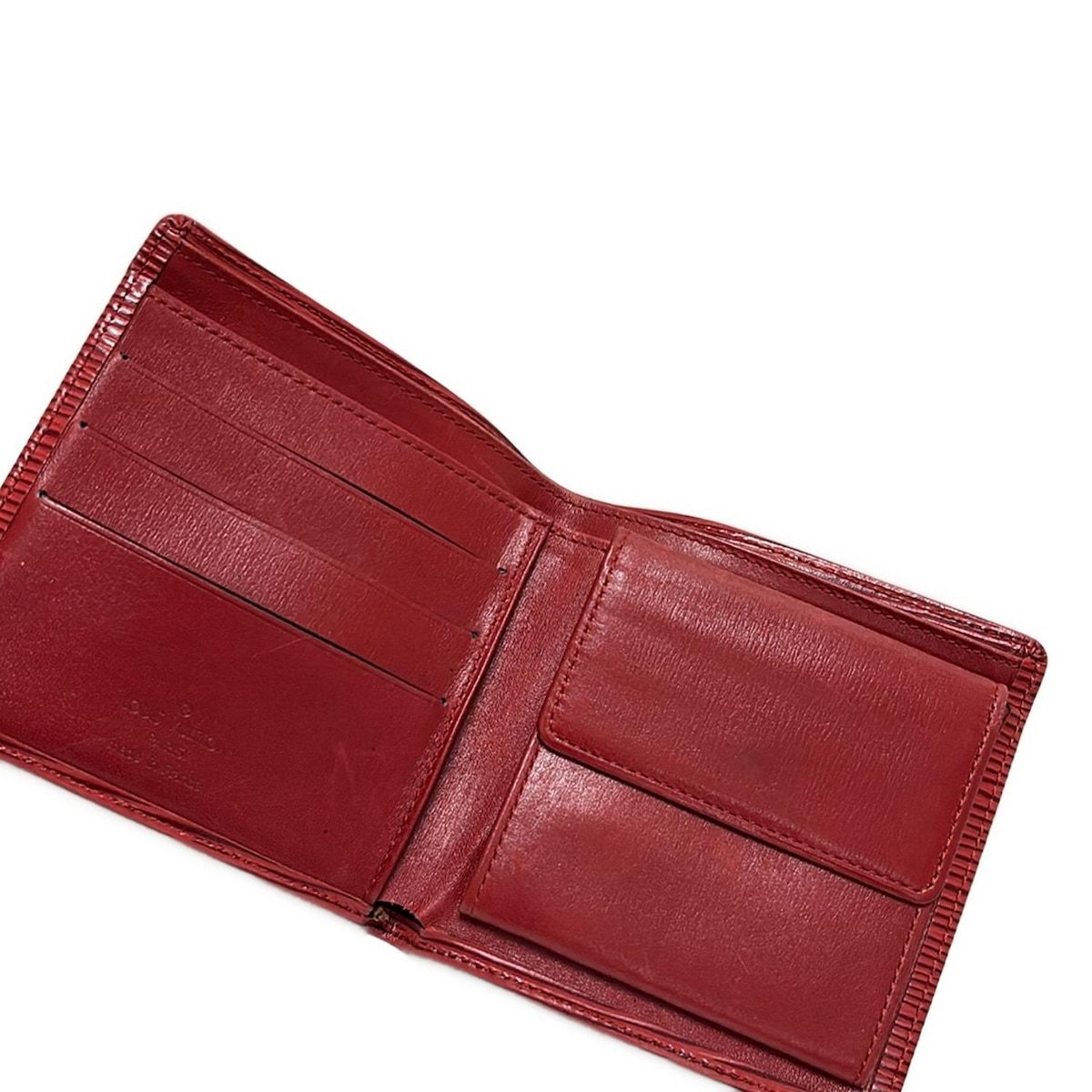 LOUIS VUITTON(ルイヴィトン) 2つ折り財布 エピ ポルトビエカルト