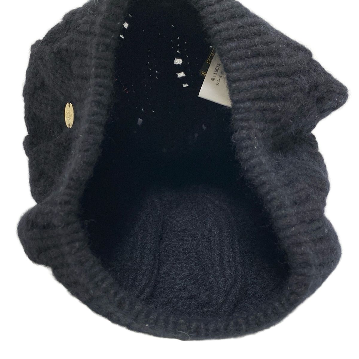 ヘレンカミンスキー　カシミヤ100% ニット帽子 ヘレンカミンスキー カシミヤ100% ニット帽