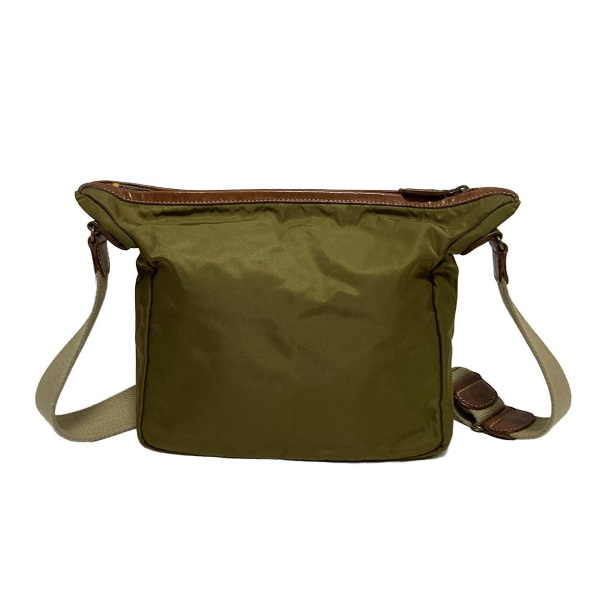 Felisi(フェリージ) ショルダーバッグ - 04-35 カーキ×ブラウン レザー