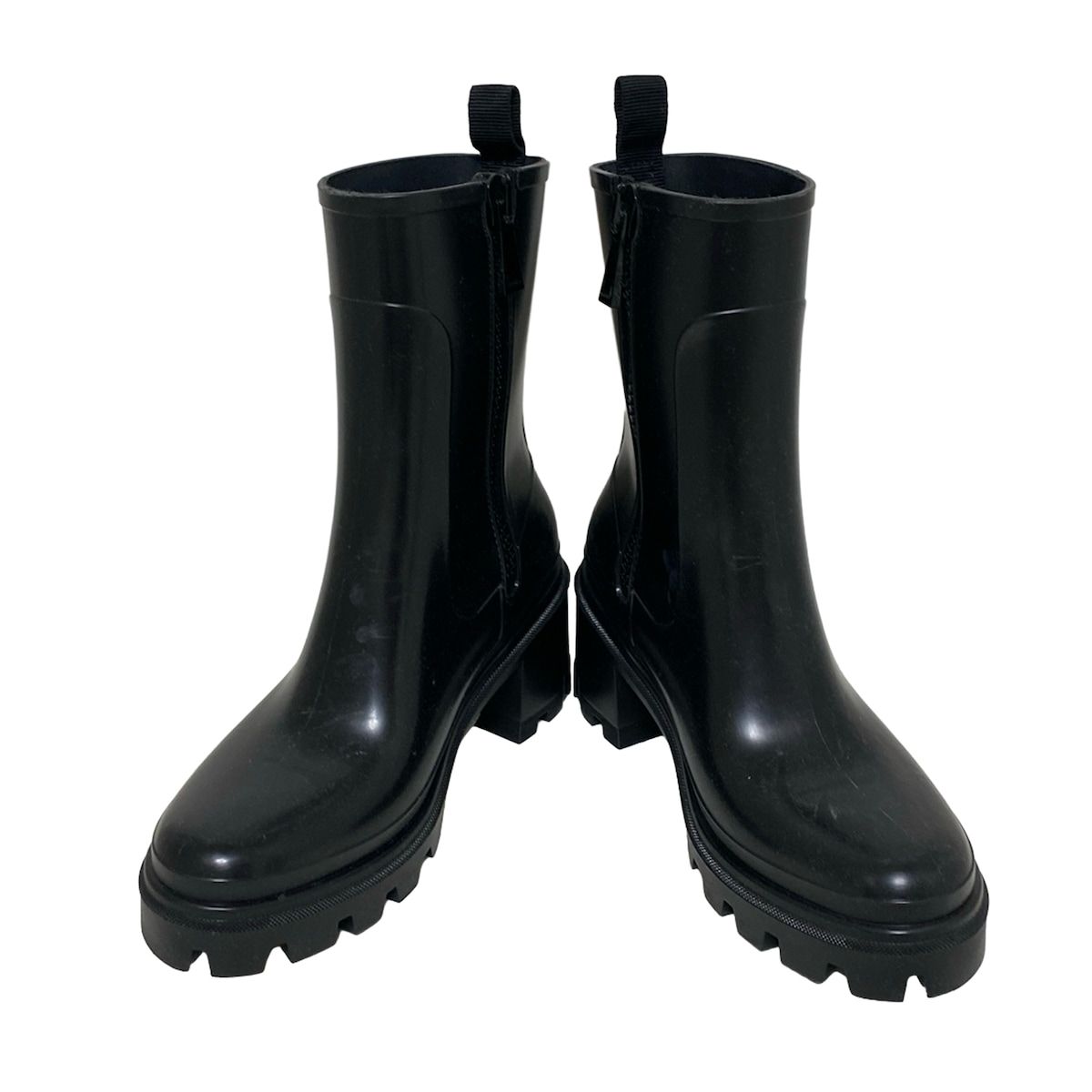 新品未使用　MONCLER モンクレール Gisele レインブーツ　38 中古・古着通販】MONCLER (モンクレール) レインブーツ アイボリー