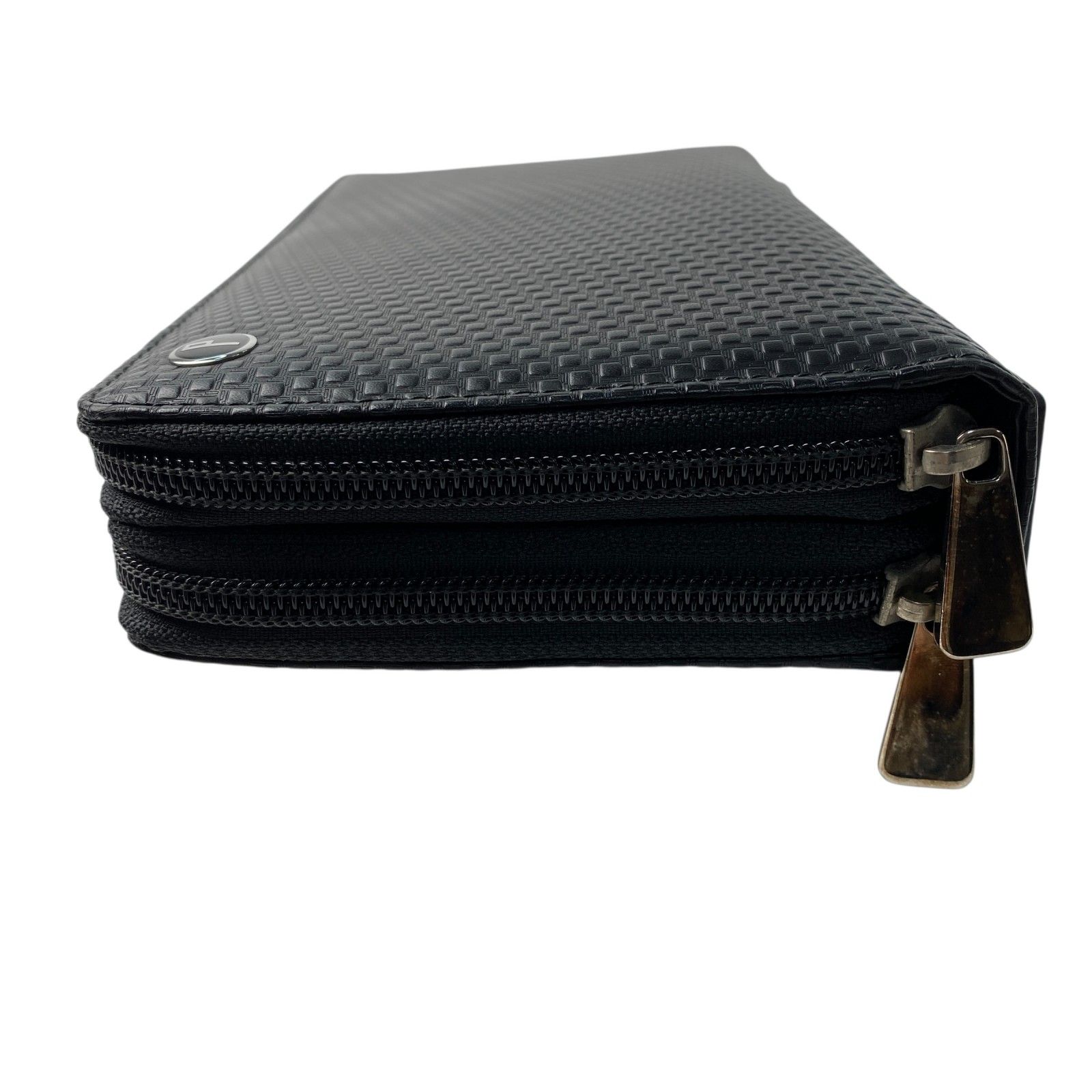 美品 ダンヒル dunhill メンズ ダブルジップオーガナイザー トラベル