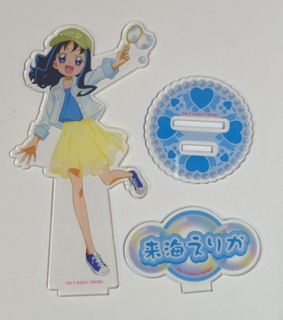 東映アニメーション プリティストア限定 Organdy Bubble アクリルスタンド 来海えりか 東映アニメーション プリティストア限定 Organdy Bubble アクリル