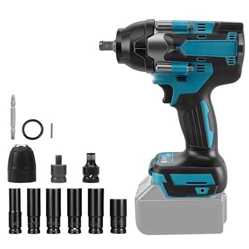 電動インパクトレンチ 充電式 700 N m 強力 ブラシレスモーター 700Ｗ 4800 rpm コードレス 正逆転切替 無段変速 4速切り替え 自動停止モード 1 2トルクレンチ LEDライト付き 軽量 小型 滑り止め 人間工学 電動レンチ 締付工