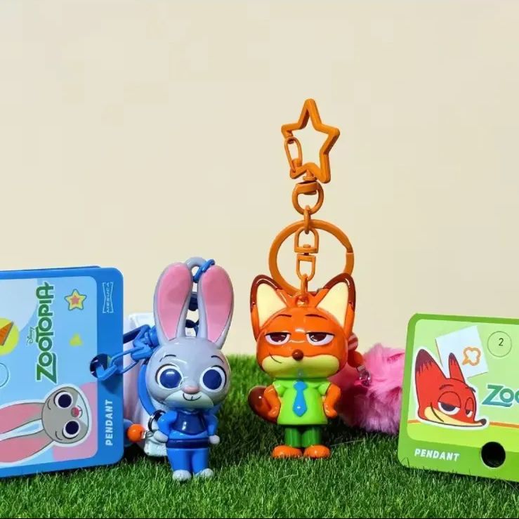 即納】2点セット 新品 ディズニー ズートピア ニック ジュディ