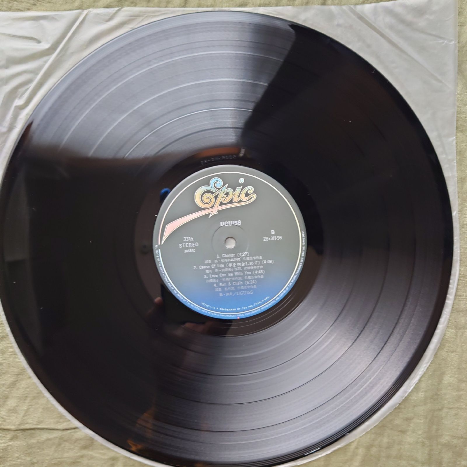 傷なし美盤 美ジャケ レア盤 1983年 オリジナルリリース盤 LPレコード