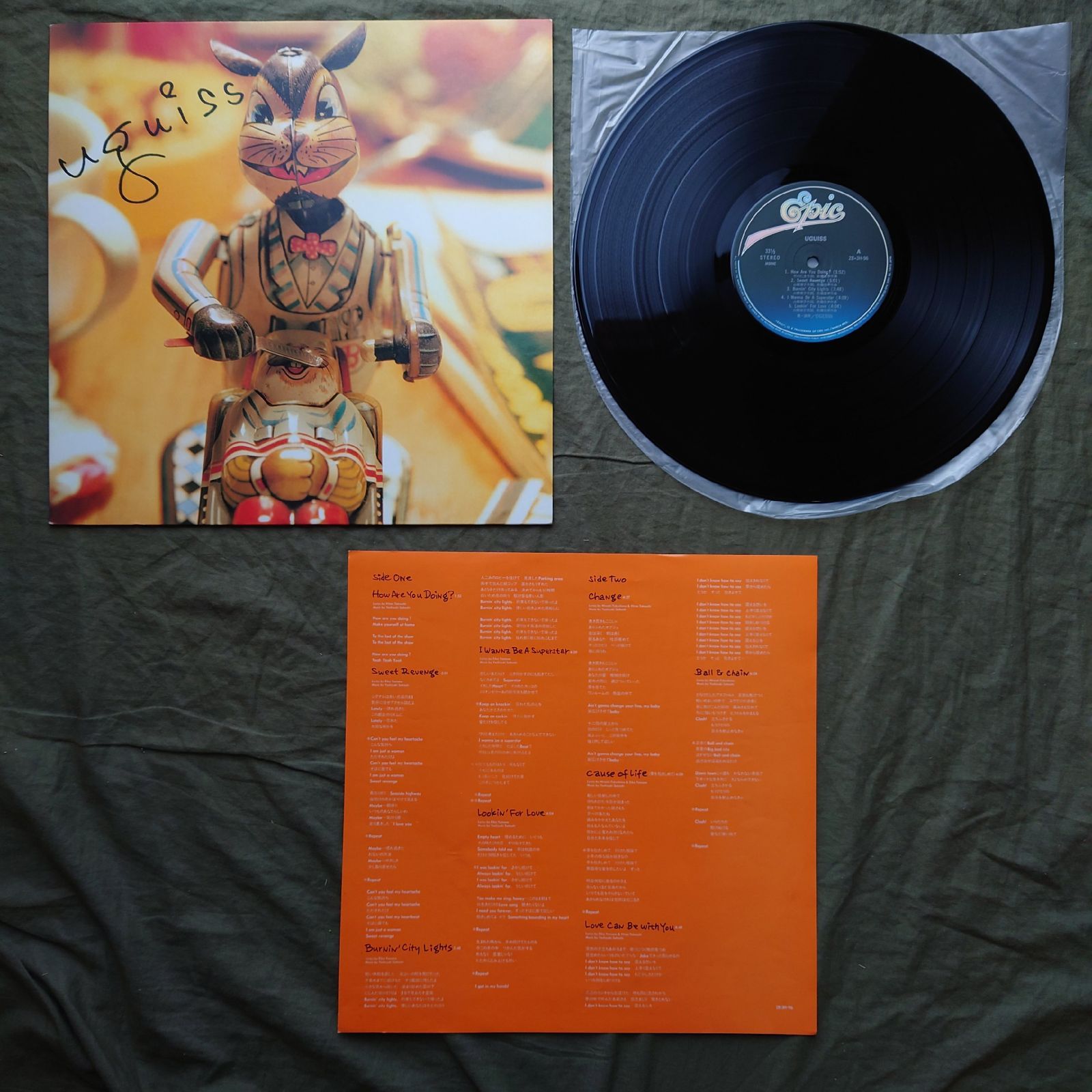 adoy 未開封レコード レア盤 傷なし美盤 美ジャケ レア盤 1983年 オリジナルリリース盤 LPレコード