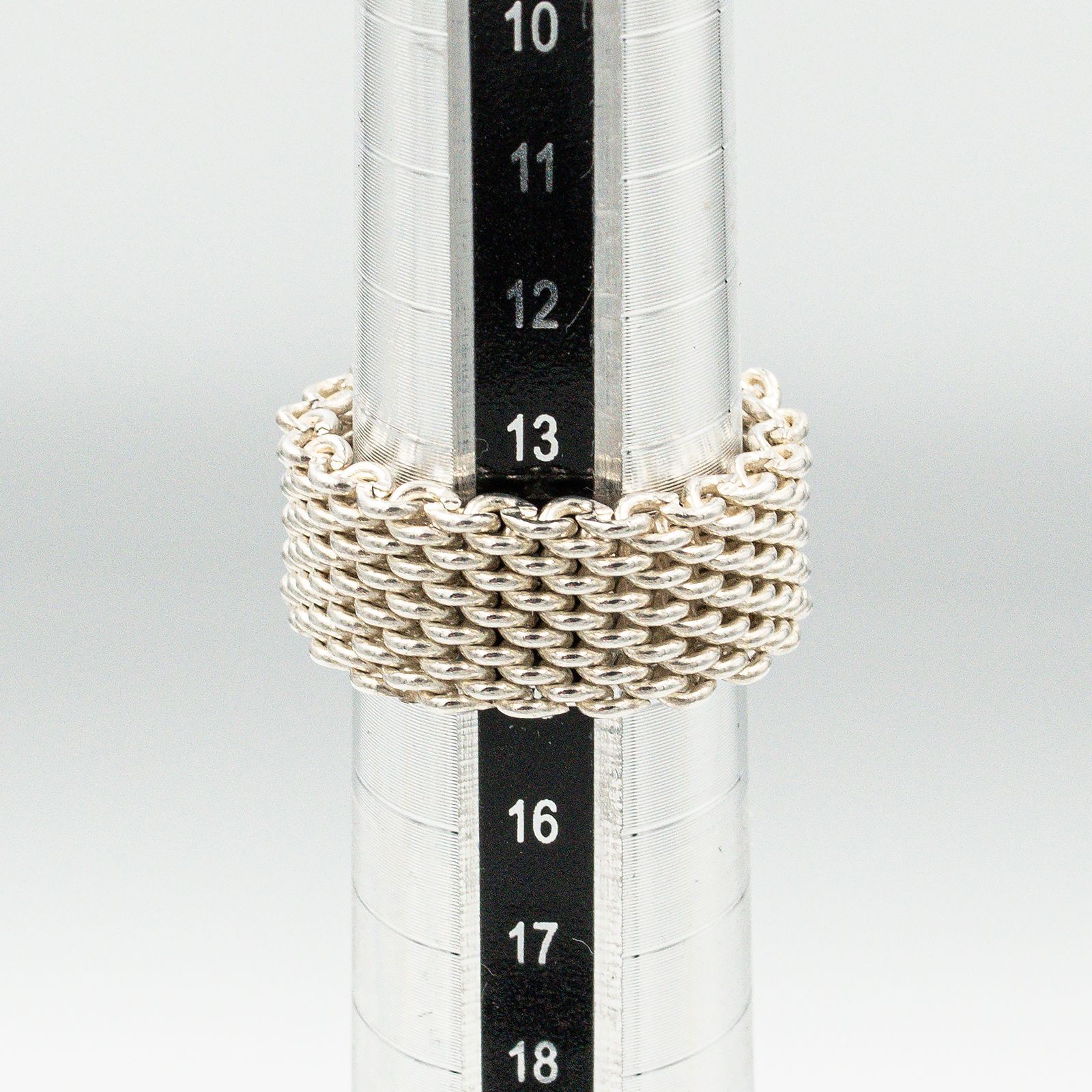 ティファニー サマセット メッシュ リング シルバー 15号 - メルカリ