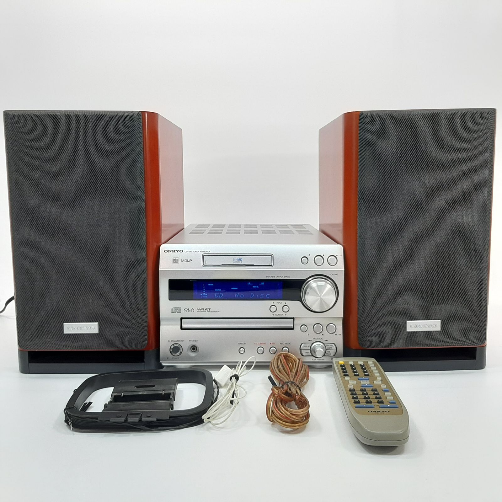 ONKYO FR-N9 コンポ リモコン・アンテナ付き - メルカリ