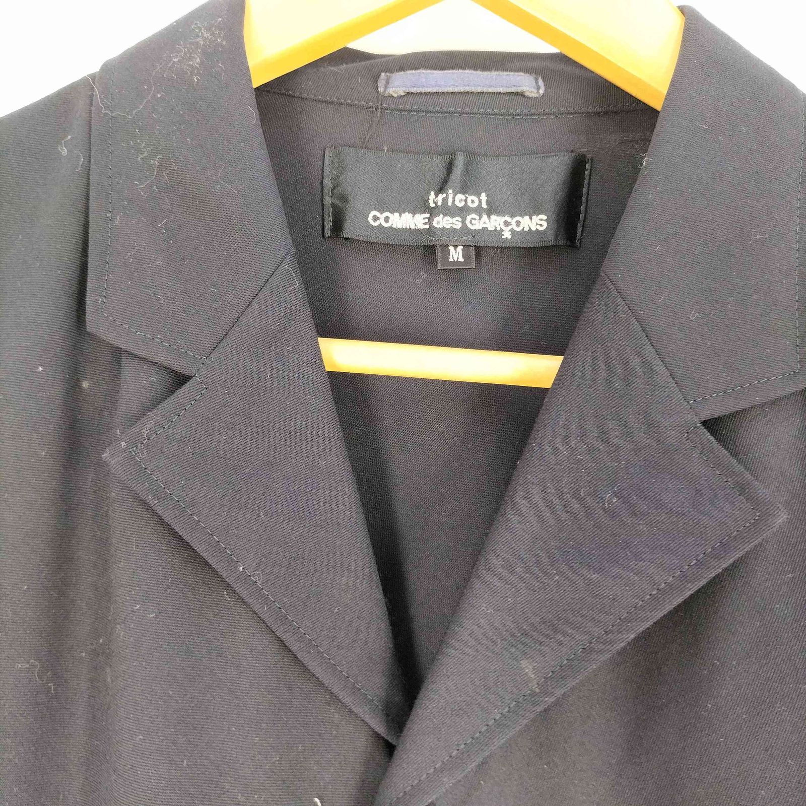 トリココムデギャルソン tricot COMME des GARCONS 裾断ち切り ウール