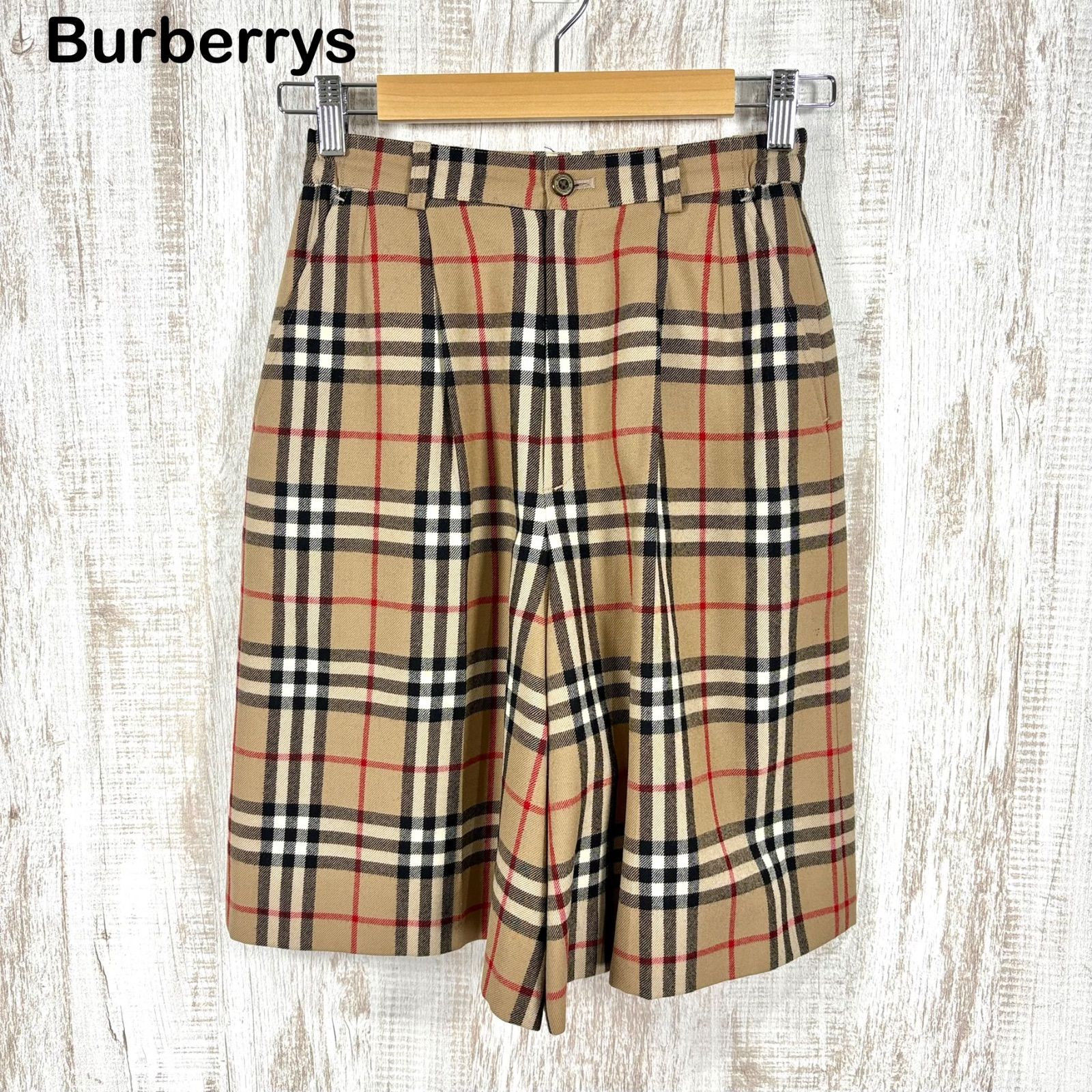 Burberrys チェック柄ハーフパンツ M ヴィンテージ 90s Burberrys ヴィンテージ バーバリー 定番カラー ノバチェック
