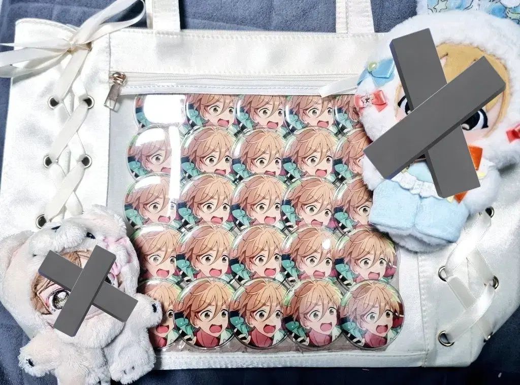 あんスタ 真白友也 痛バッグ 缶バッジ48個セット まとめ売り あんスタ 痛バッグ 真白友也 痛バ まとめ売り A3 缶バッジ48個セット