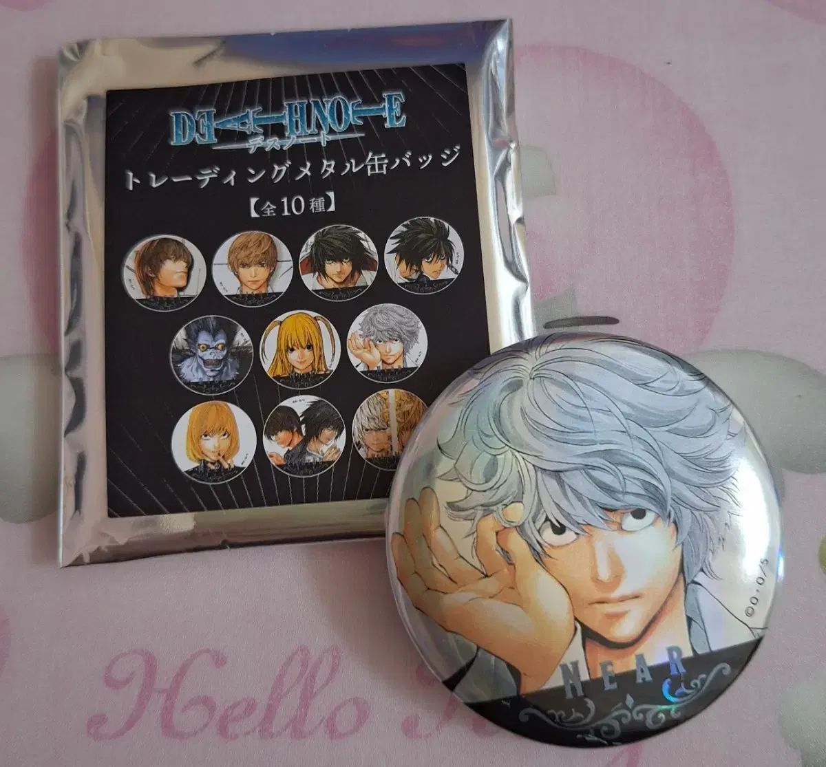 DEATH NOTE(デスノート) ニア 缶バッジ 新品 - メルカリ