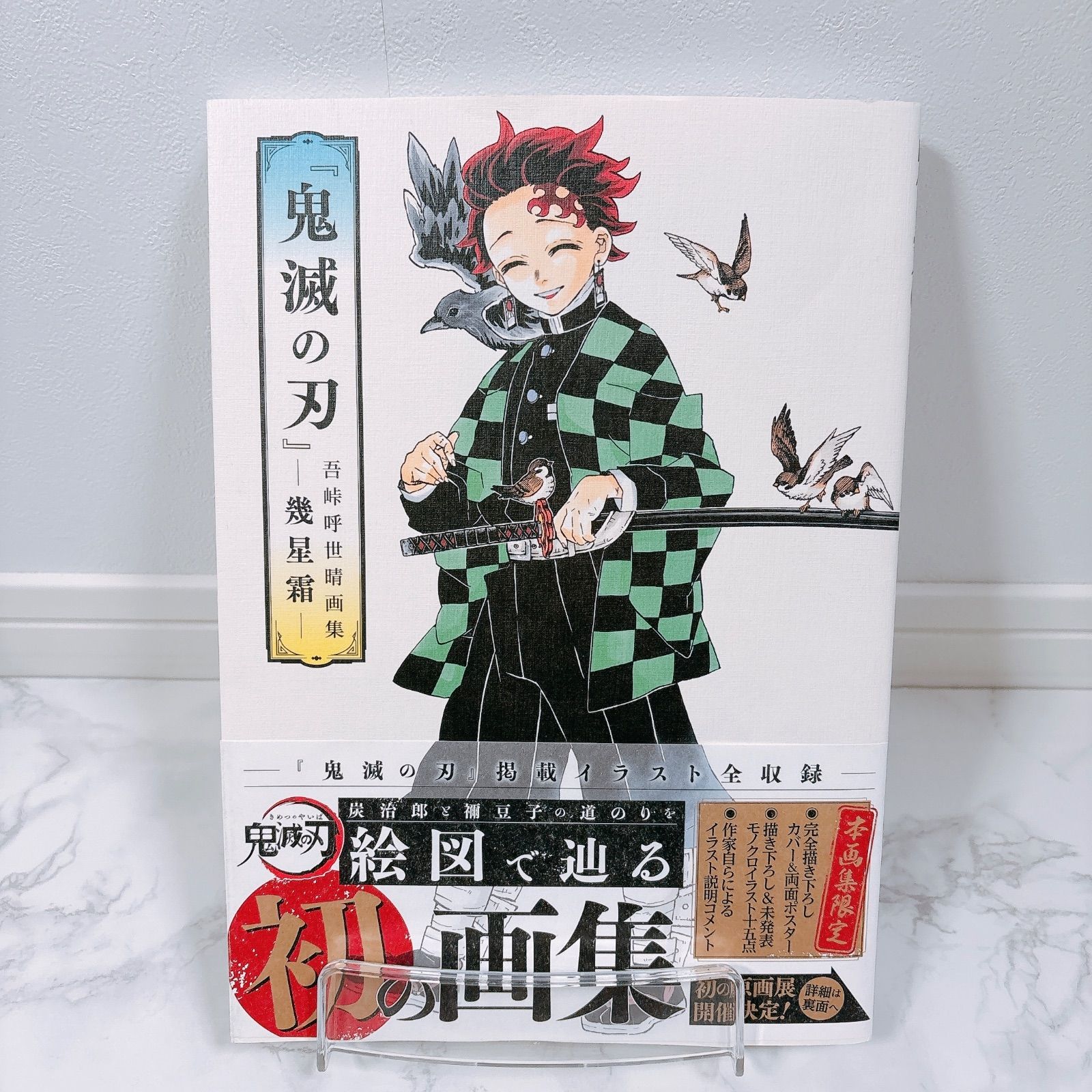 初版・帯付き】 鬼滅の刃 吾峠呼世晴画集ー幾星霜ー イラスト集 鬼滅の