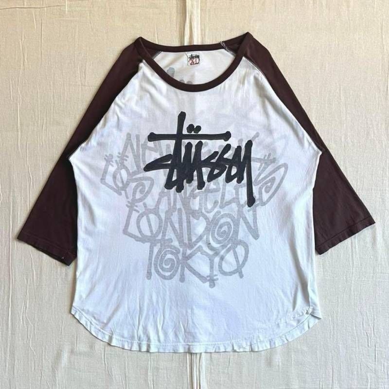 00s archive 旧タグ old stussy オールドステューシー 裏表プリント SS