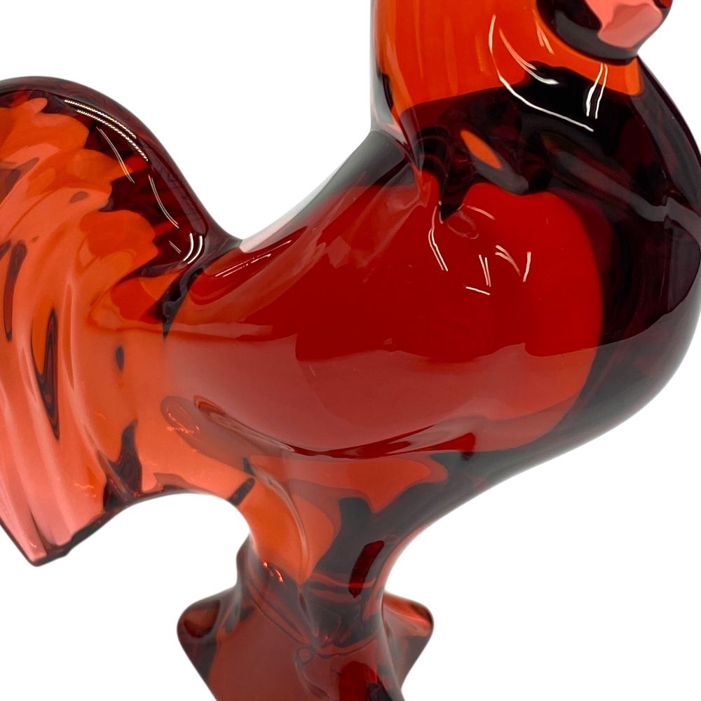 バカラ オブジェ 置物 インテリア フィギュリン 干支 ニワトリ