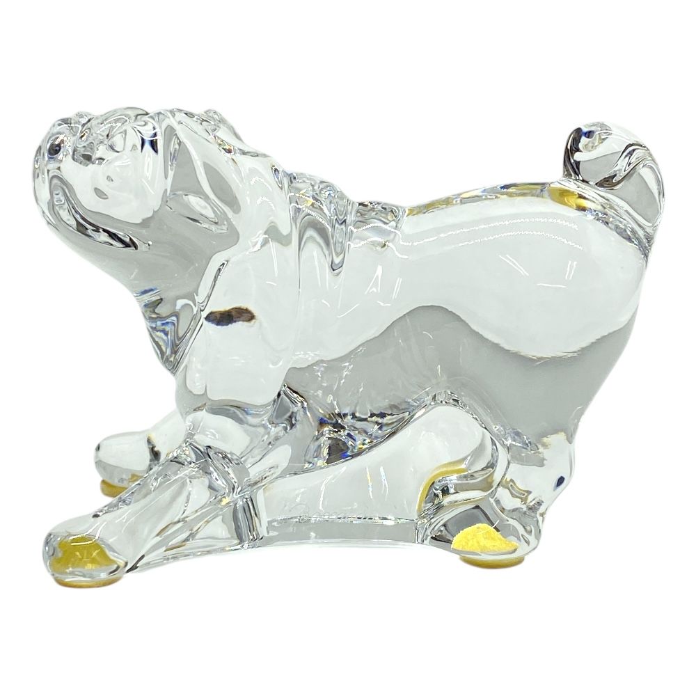 バカラ オブジェ 置物 インテリア フィギュリン 置物 干支 犬 ドッグ