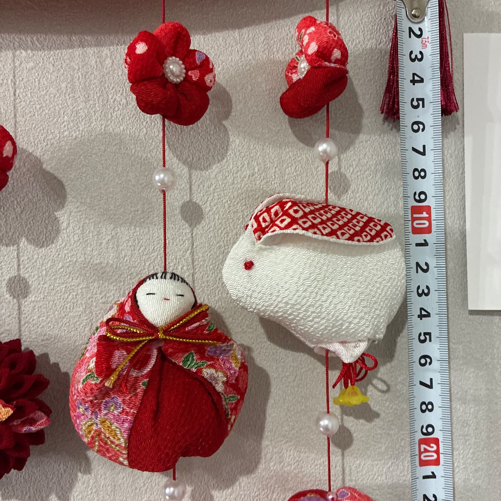 新品　ハンドメイド　吊るし雛 雛人形 吊るし飾り P82603 インターネット店だけ☆限定販売飾り物が