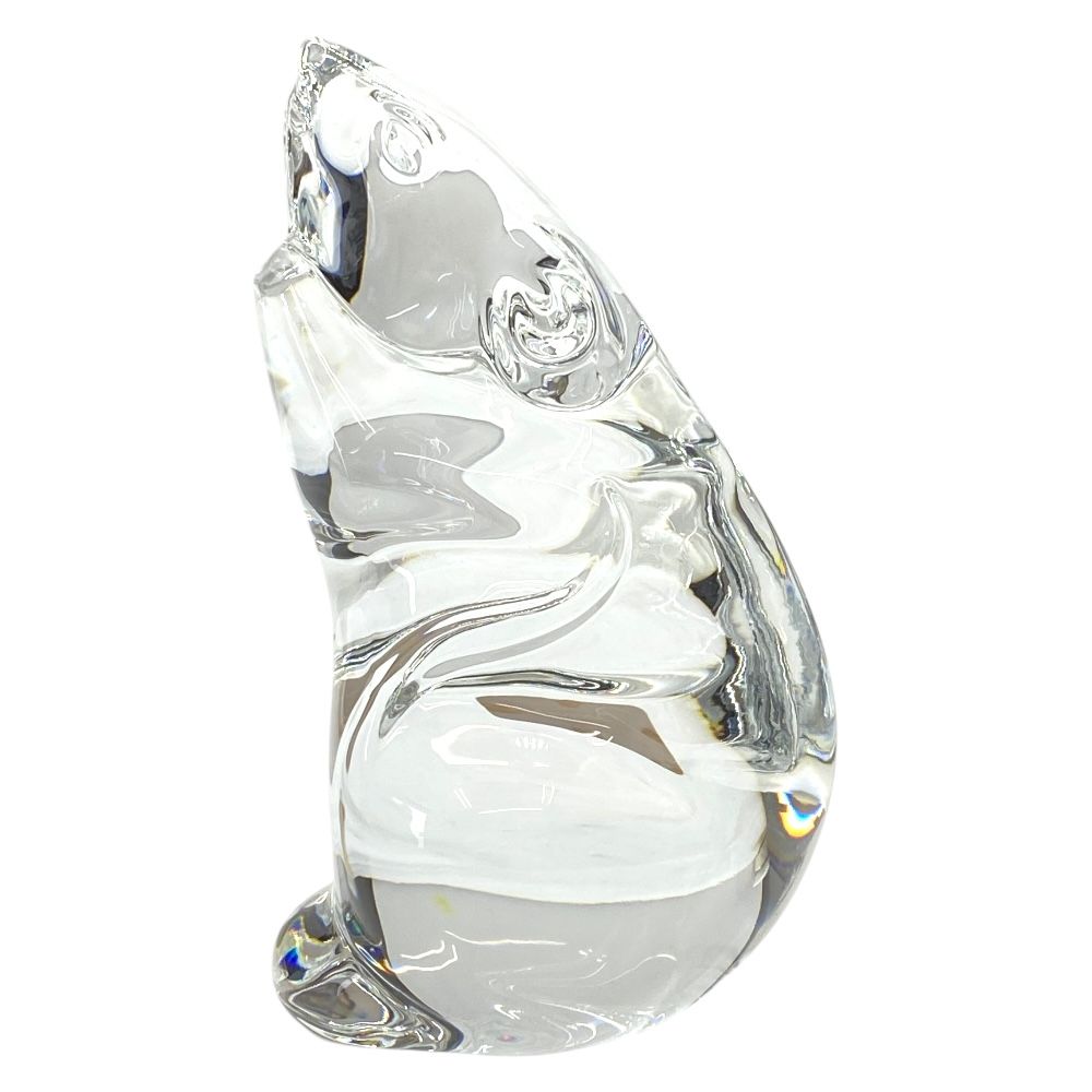 バカラ オブジェ 置物 インテリア フィギュリン 干支 ネズミ ねずみ 子