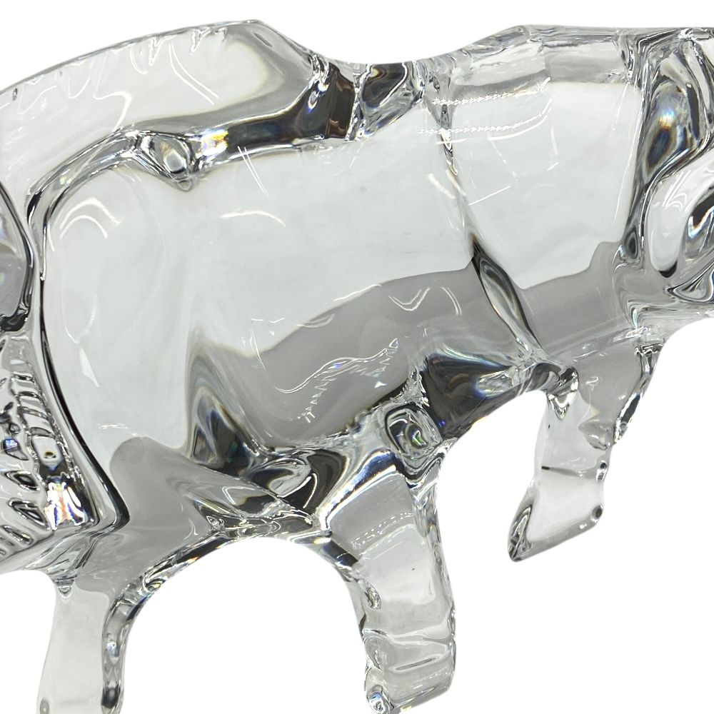 バカラ オブジェ 置物 インテリア フィギュリン 干支 イノシシ