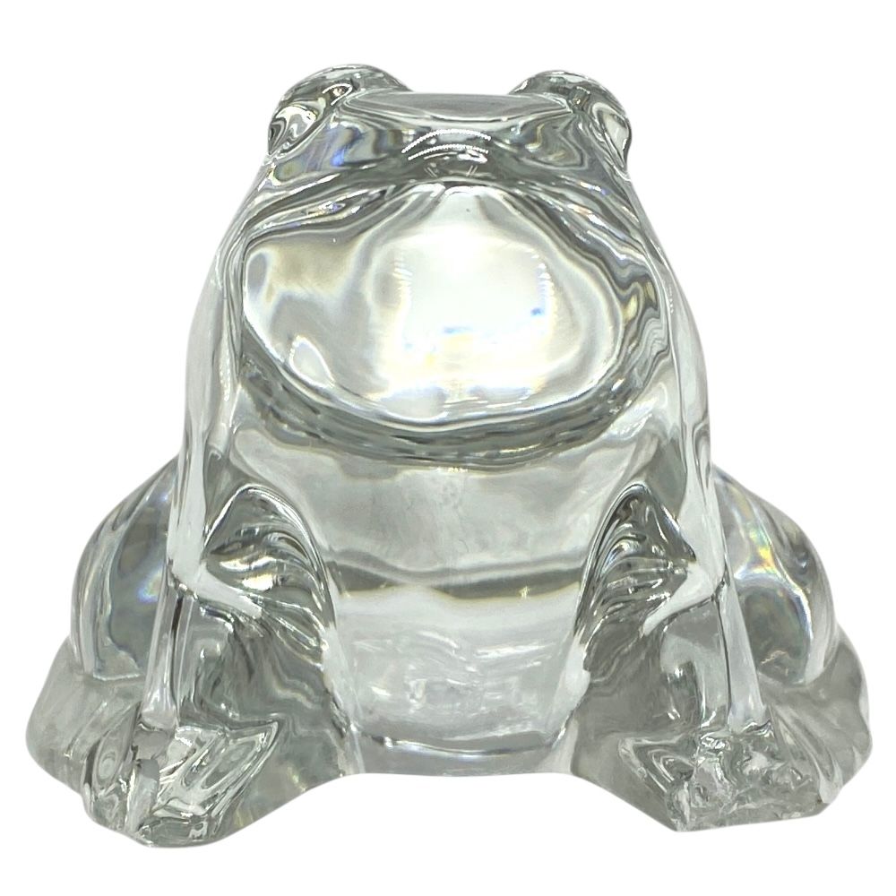 バカラ オブジェ 置物 インテリア フィギュリン カエル 蛙 かえる