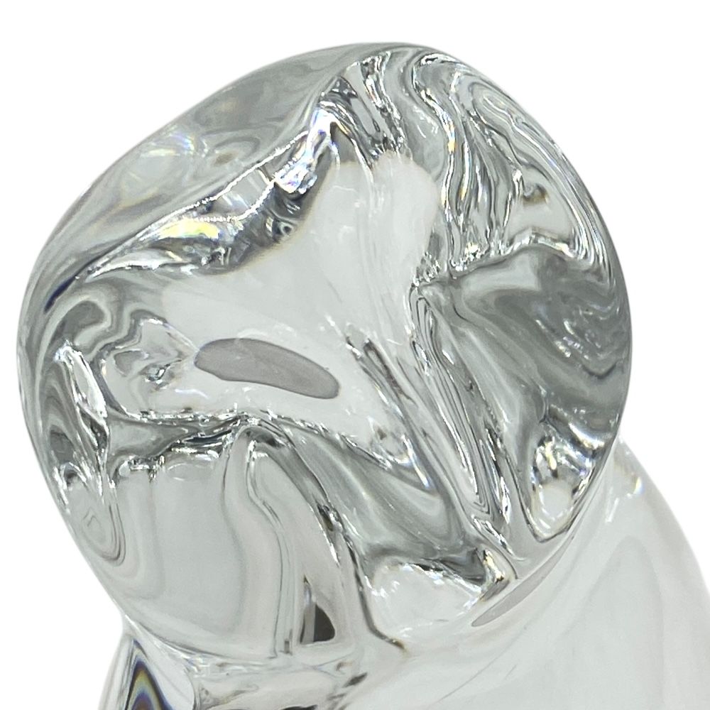 バカラ オブジェ 置物 インテリア フィギュリン フクロウ ふくろう