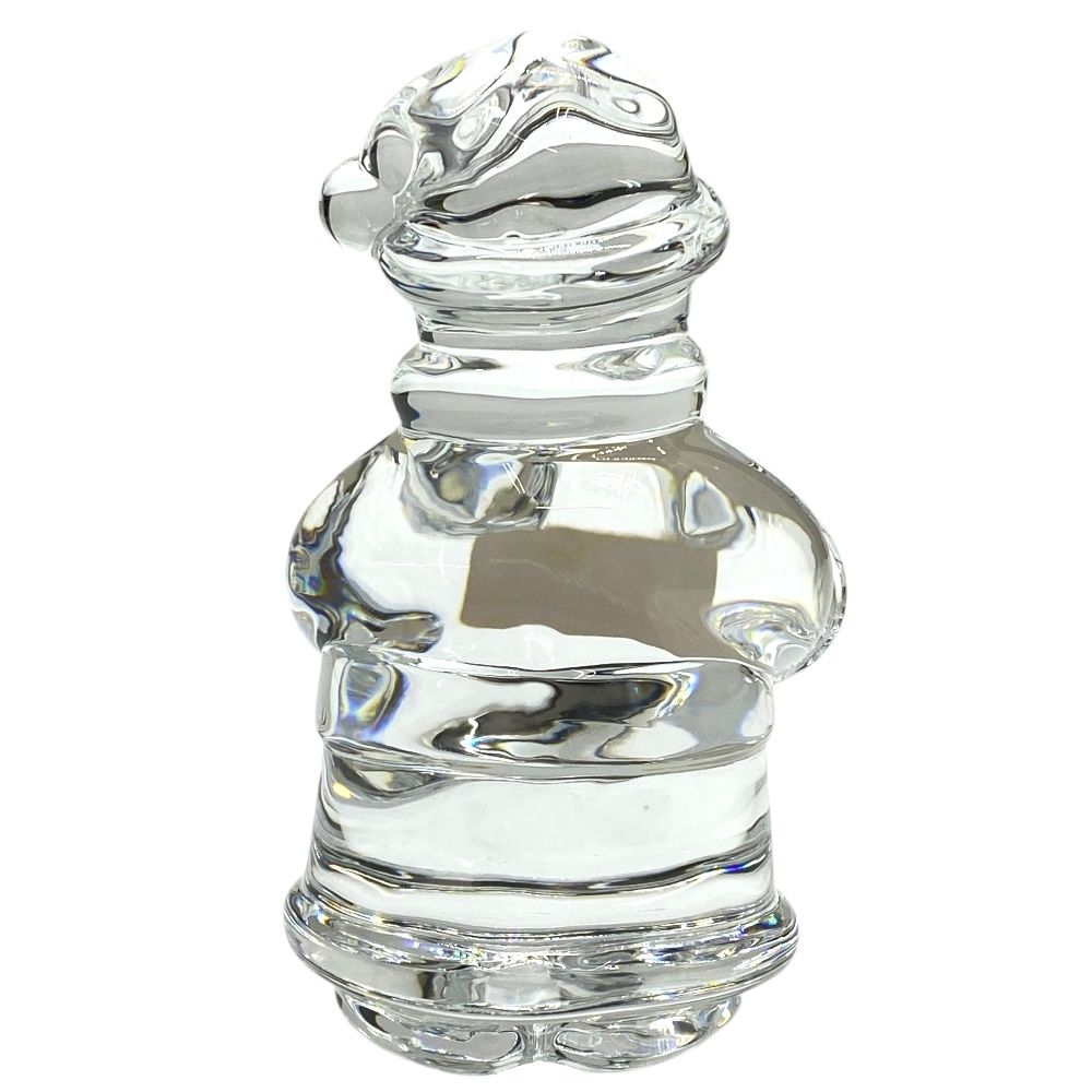 バカラ オブジェ 置物 インテリア フィギュリン ノエル スノーマン