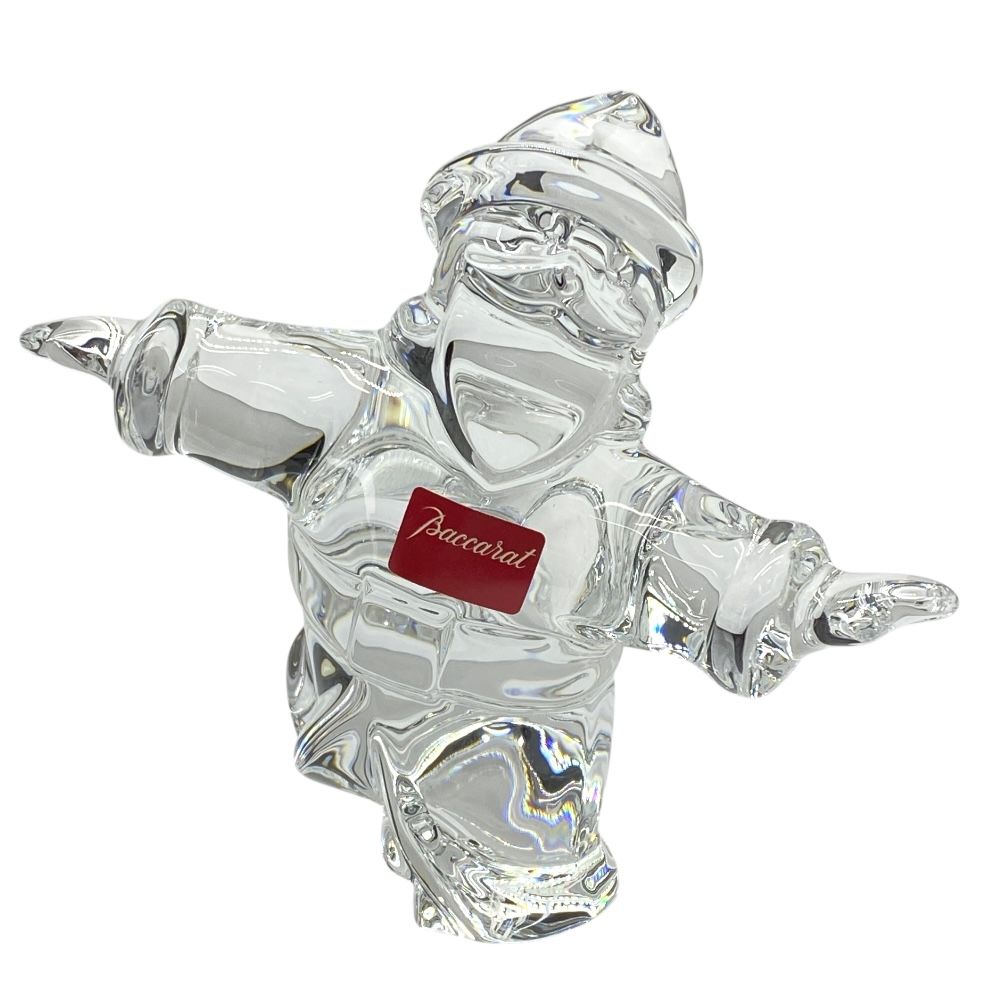 バカラ オブジェ 置物 インテリア フィギュリン サンタクロース