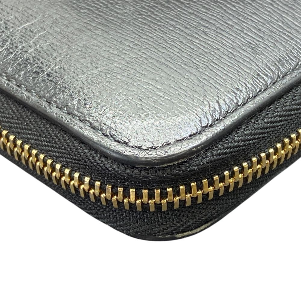 美品 BVLGARI ブルガリ長財布 フラップ ビーゼロワン ロングウォレット BVLGARI ブルガリ ビーゼロワン 長財布 レザー ブラック フラップ型