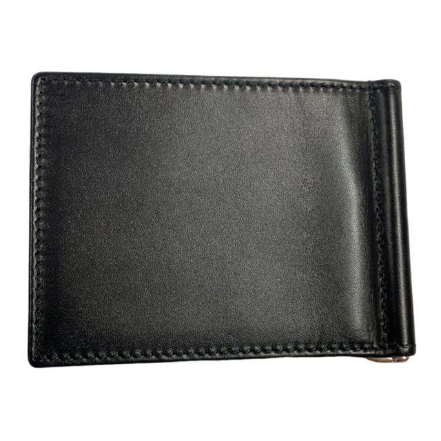 グッチ GUCCI マネークリップ 二つ折り財布 財布 レザー GG 181678