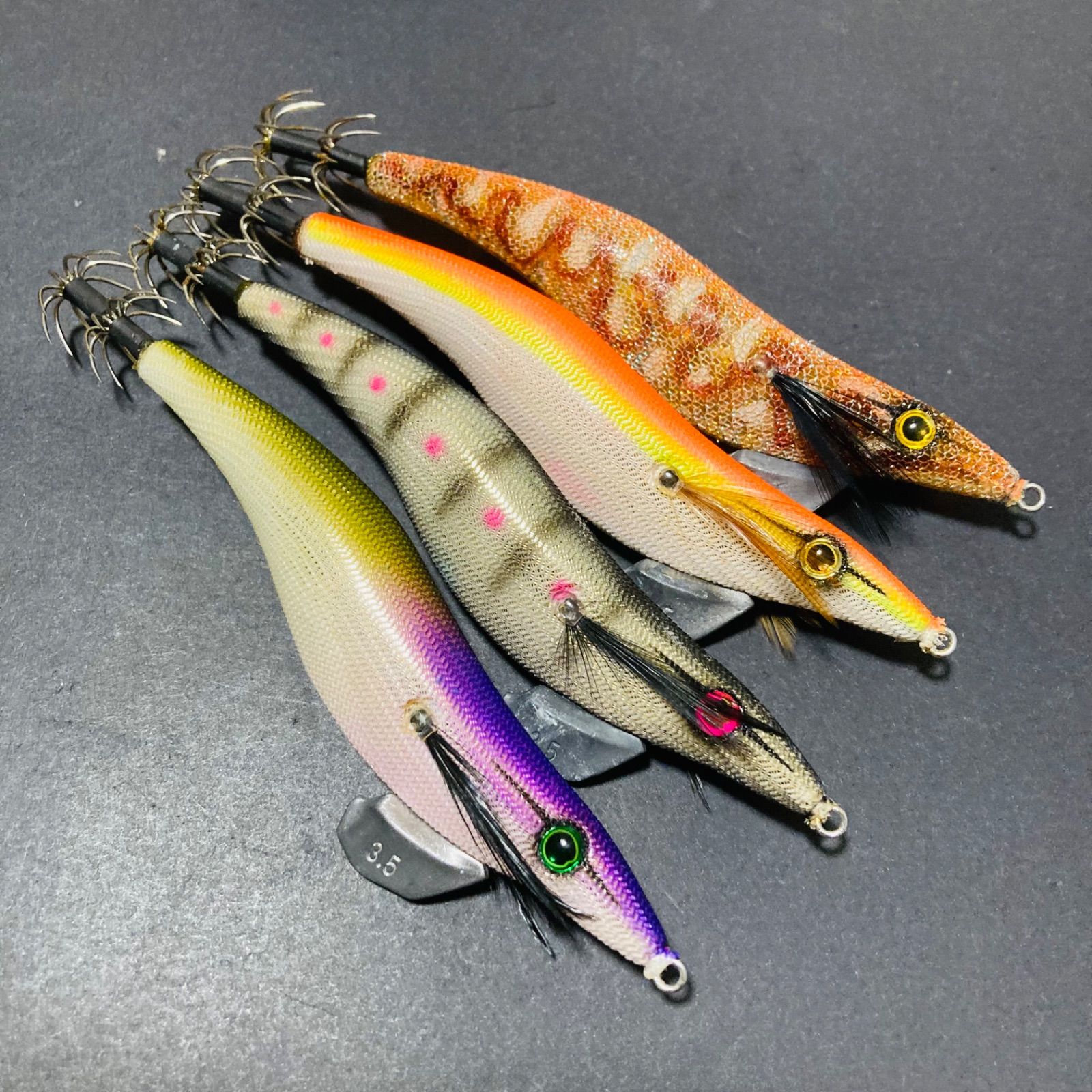 餌木邪 3.5号 エギ エギセット Egijya GANCRAFT Egi Squid Jig