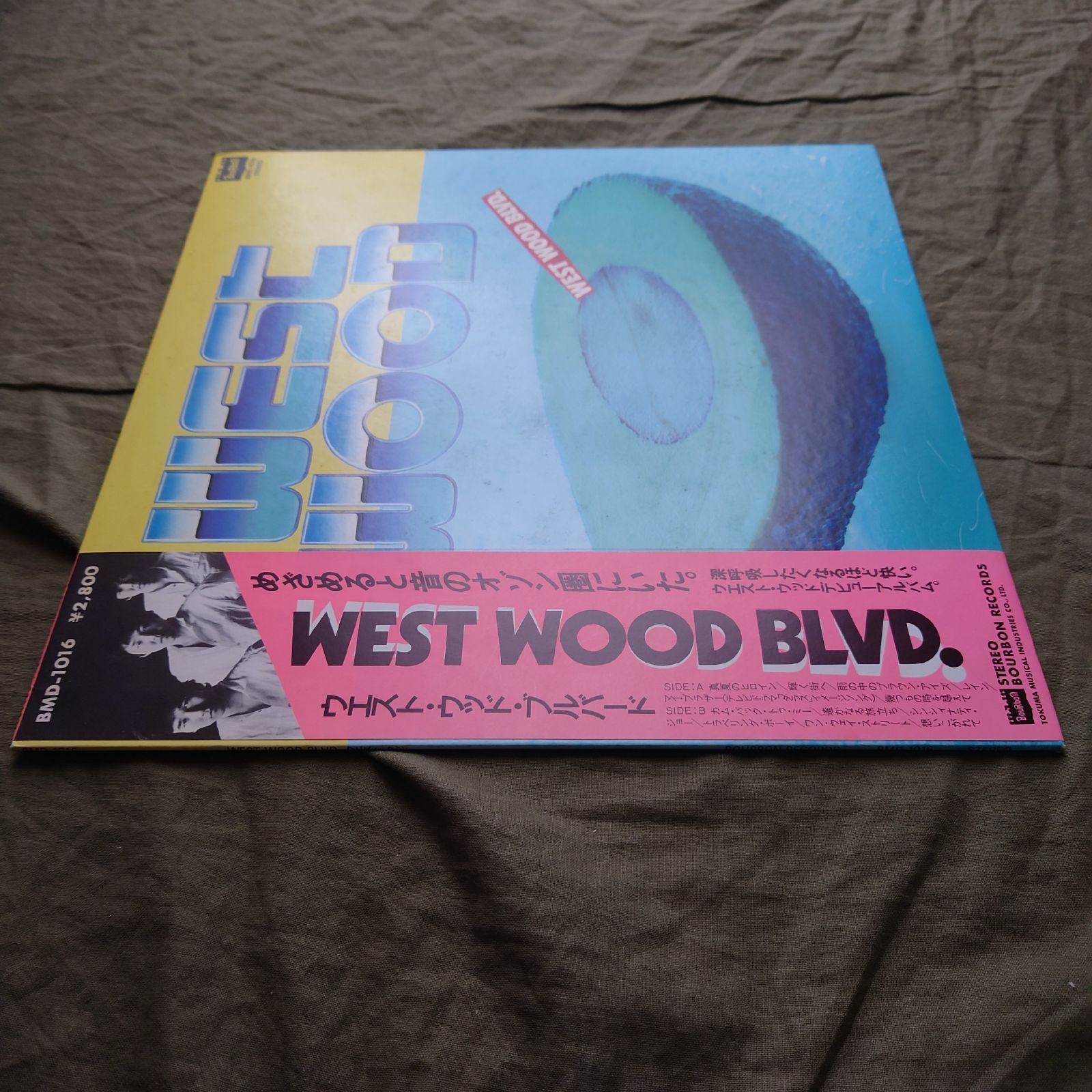 傷なし美盤 激レア 1982年 ウエスト・ウッド West Wood LPレコード