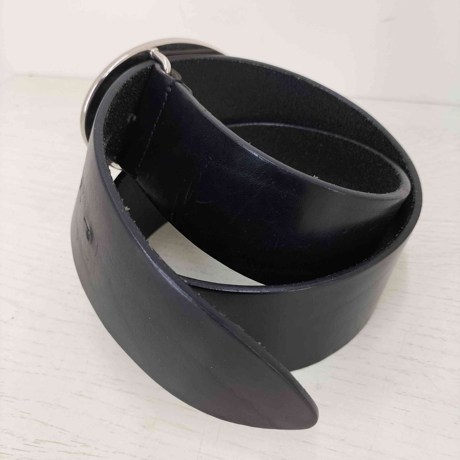 ドルチェアンドガッバーナ DOLCE&GABBANA 00s オーバルバックル レザー