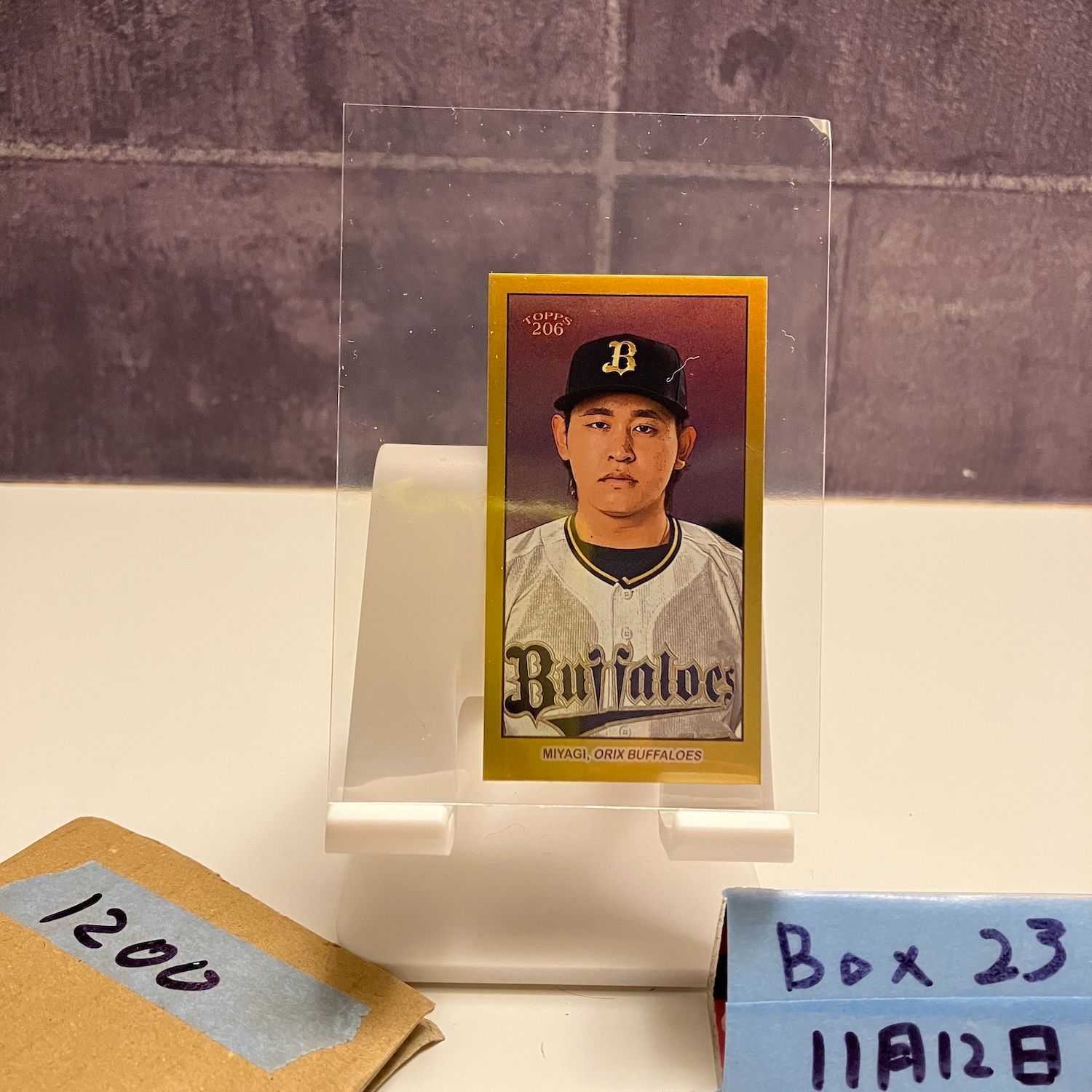 2024 Topps 206 宮城大弥 Hiroya Miyagi 41/50 オリックスバファローズ