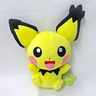 中古】ぬいぐるみ ギザみみピチュー ぬいぐるみ 「ポケットモンスター