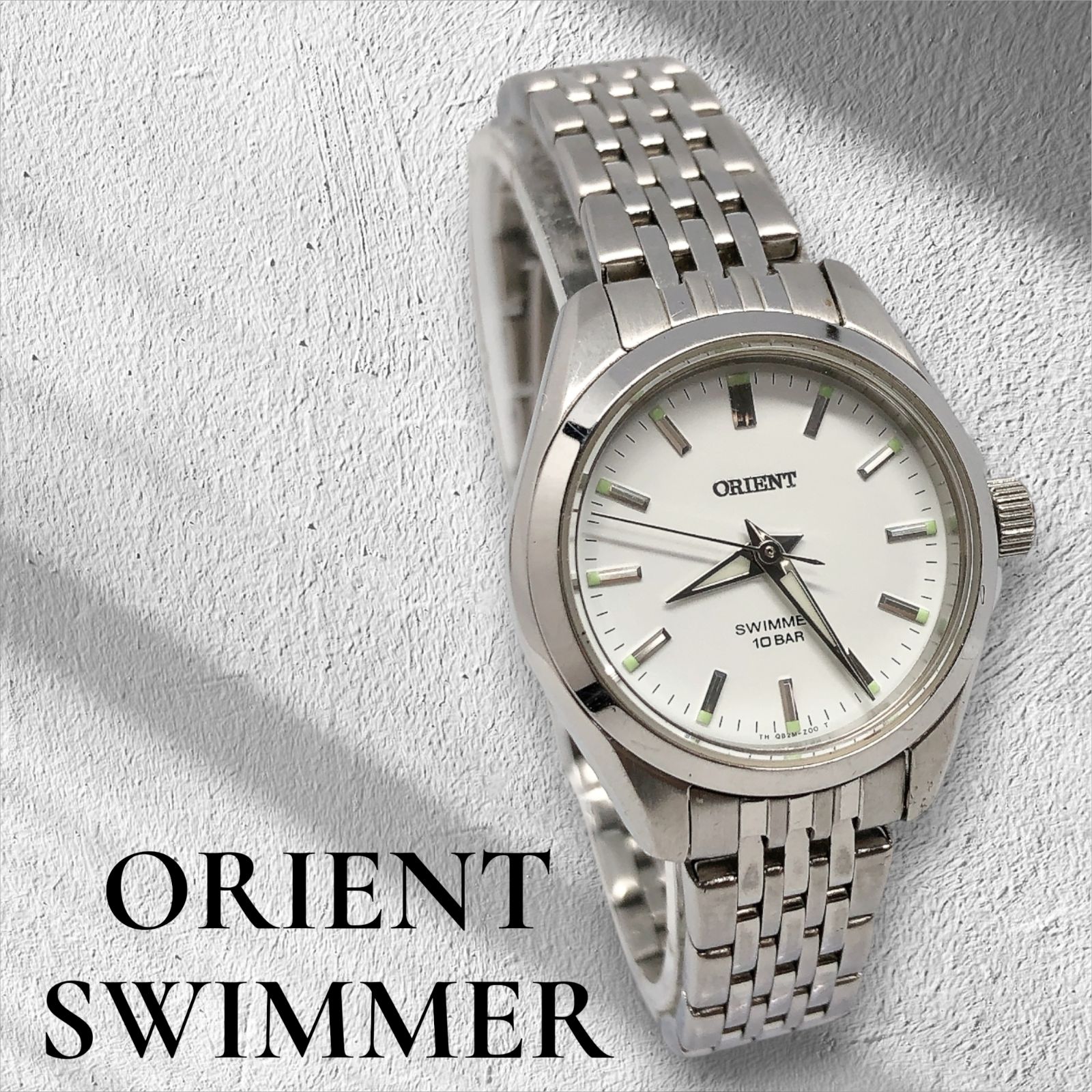 ORIENT SWIMMER オリエント スイマー 文字盤 ホワイト ラウンド