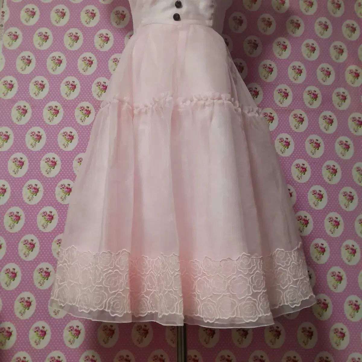 ジーザス ディアマンテ 姫ギャル ベビーピンク オーガンザ シンデレラ