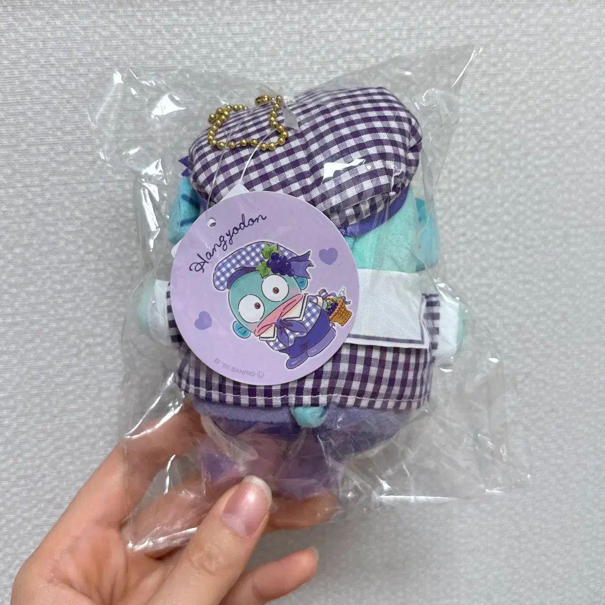 (新品未使用)ワンダーシェフ 魔法のクイック料理圧力鍋 3.0L サンリオ ハンギョドン チェック ムニュ マスコット キーホルダー 新品