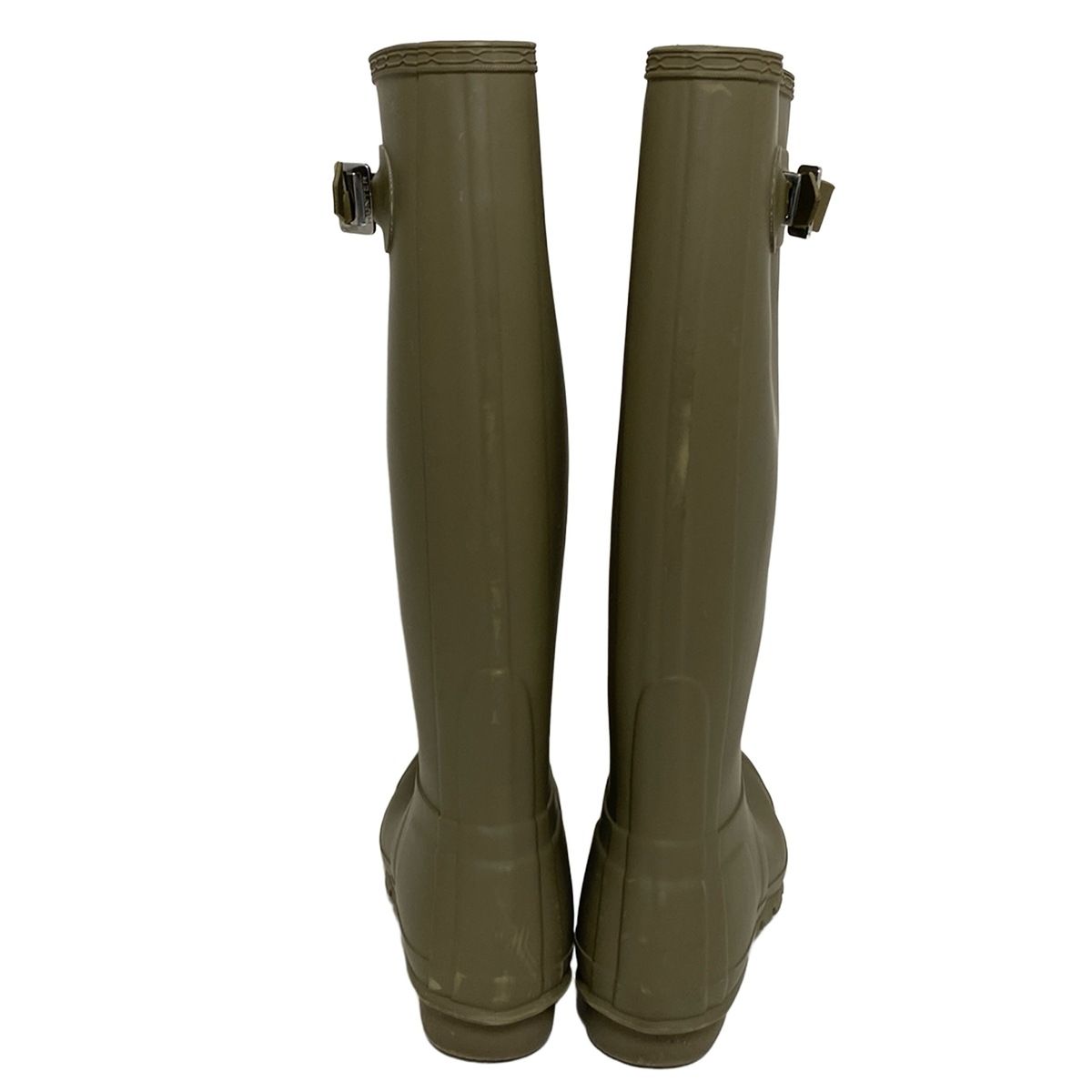 HUNTER(ハンター) レインブーツ UK 4 レディース - カーキ - メルカリ