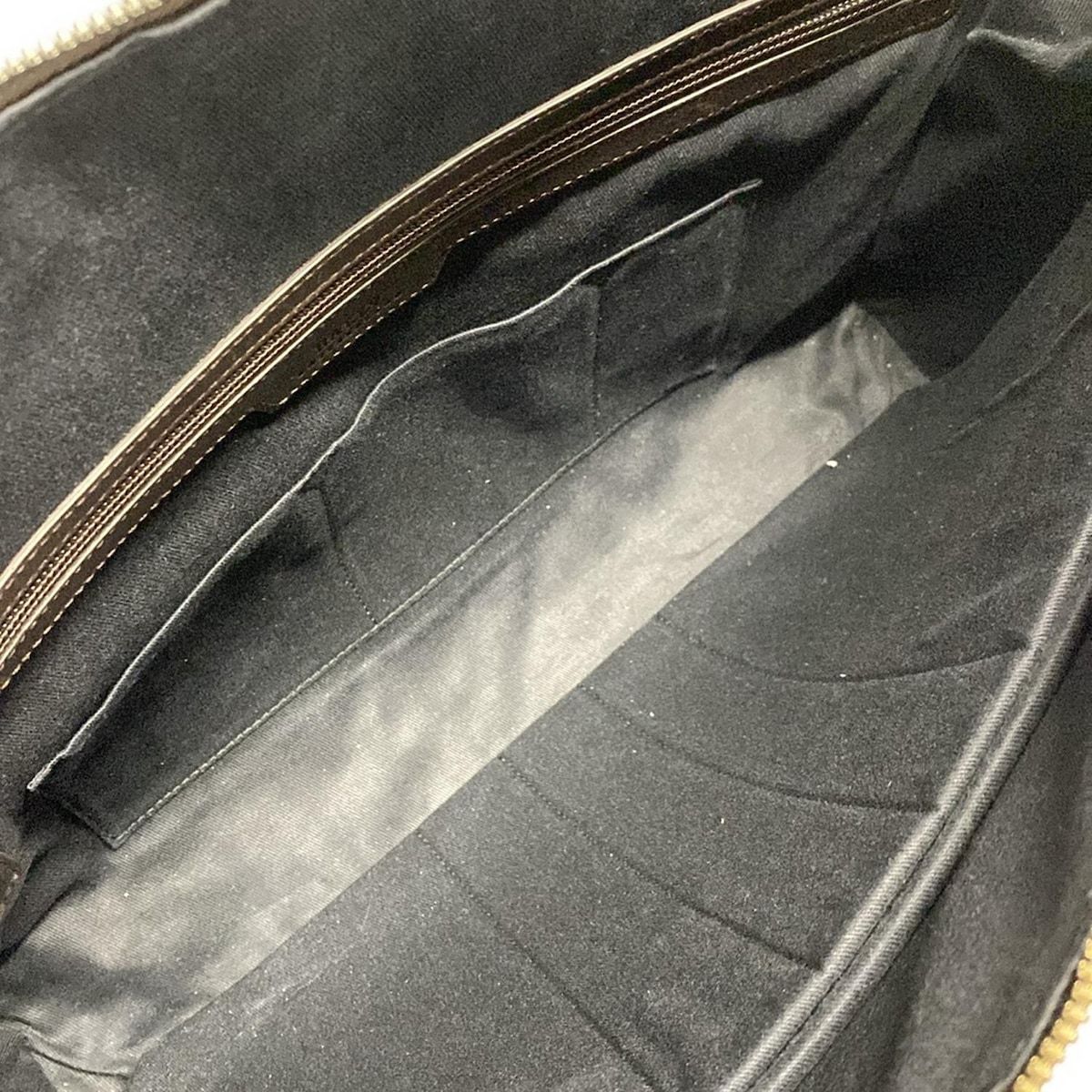 BALLY(バリー) ビジネスバッグ - ダークブラウン 本体ロックなし