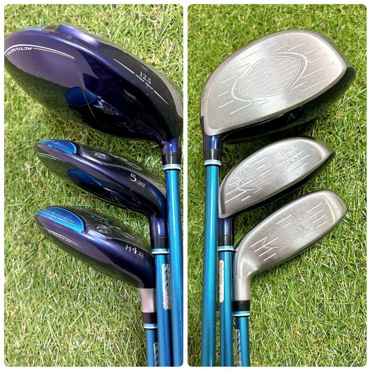 ゼクシオ12 MP1200 ゴルフ クラブセット レディース 女性 L ブルー