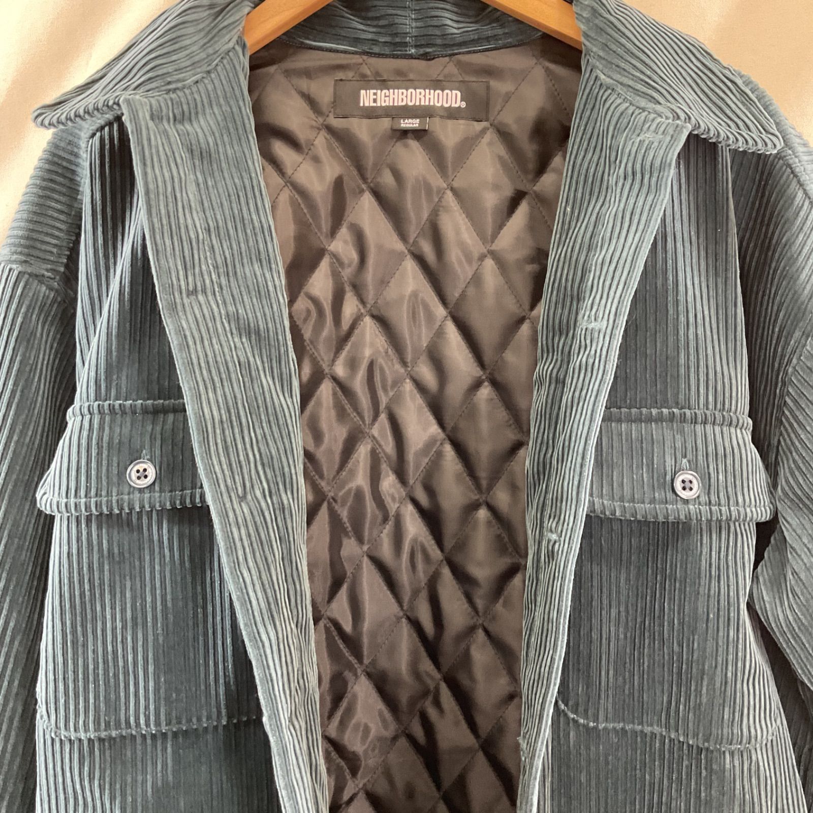 NEIGHBORHOOD CORDUROY CPO SHIRT LS ネイバーフッド コーデュロイ CPO 