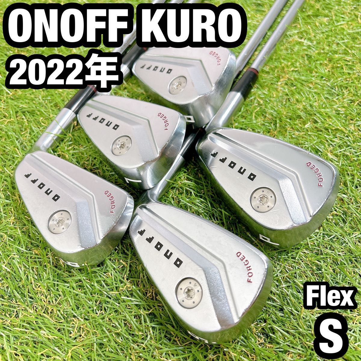 KURO オノフ クロ 2022年 ゴルフ アイアン メンズ 初心者 5本 S Amazon