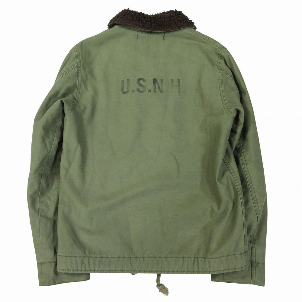 NEIGHBORHOOD 2018AW Ｎ-1Ｄ　デッキジャケット　オリーブ　S NEIGHBORHOOD（ネイバーフッド） アウター N1 デッキ ジャケット